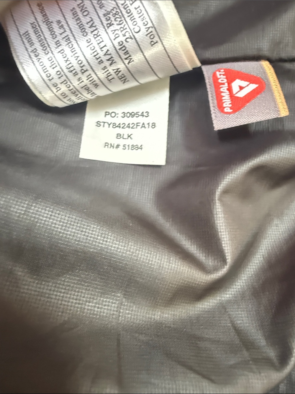 Patagonia nano puff zip up vest black with logo - Picture 7 of 10
